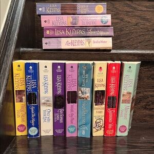LISA Kleypas Romance Lot of 13- Historical Paperbacks Wallflowers & others.